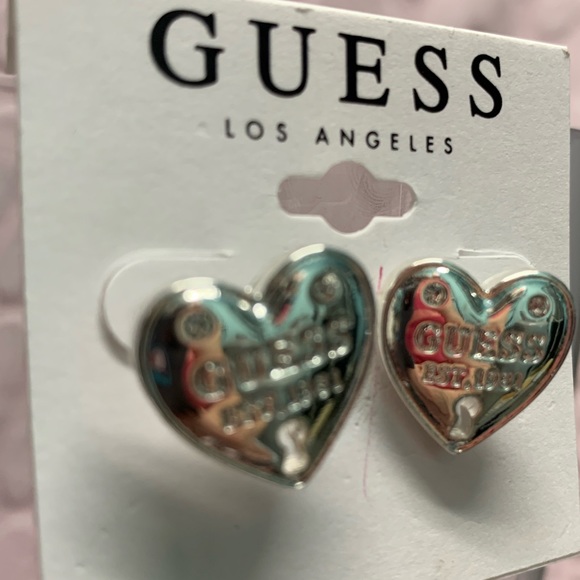 Stunning Guess Logo ❤️ Earrings - Picture 3 of 6